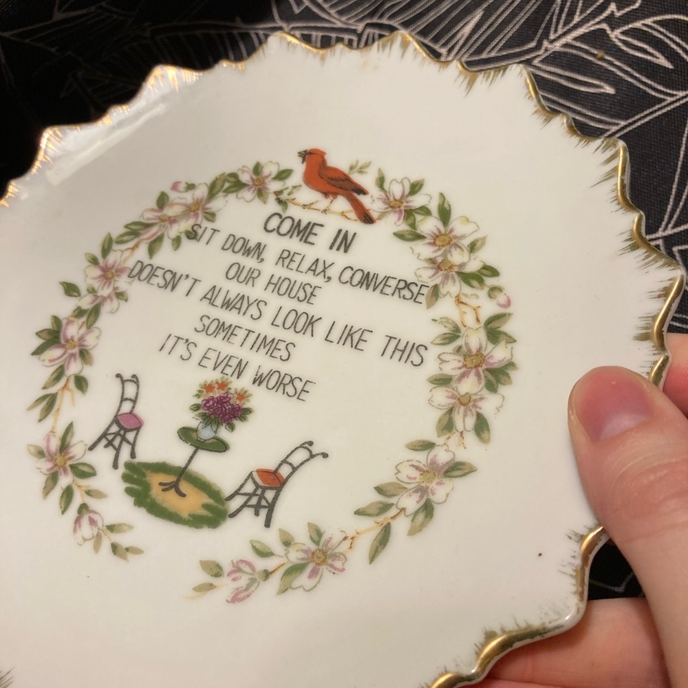 Vintage Funny Apology Decorative Wall Plate - Picture 6 of 15
